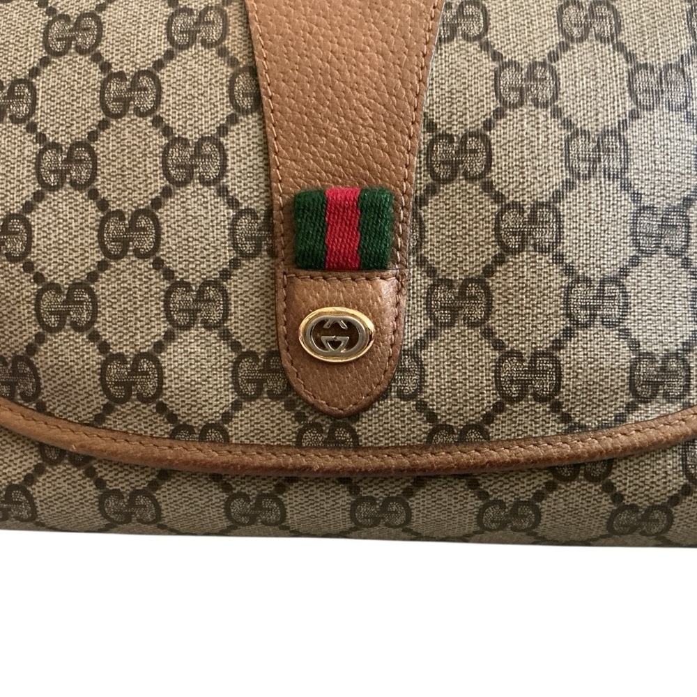 Vintage Gucci Supreme Brown GG Monogram Clutch - Picture 5 of 14